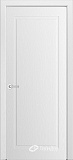 Межкомнатная дверь Валенсия, фрезерованная дверь неоклассика, белая эмаль по шпону, тон 70