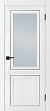 Межкомнатная дверь PST-37, стекло сатинат (белый матовый)