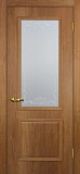 Межкомнатная дверь ДП Верона-1 со стеклом (дуб арагон)