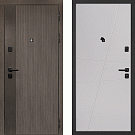 Дверь входная Ривьера/SL-02, дымчатый камень/эмаль агат