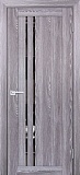 Межкомнатная дверь ДО PSK-10, зеркало тонированное (грей)