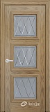 Межкомнатная дверь ДП Грация, со стеклом (тон 40)