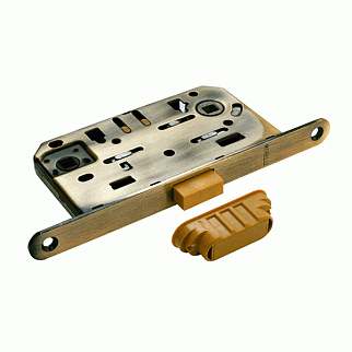 Замок магнитный WC Morelli M1895 PG, античная бронза