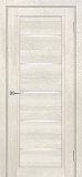 Межкомнатная дверь ДО Техно-809, лакобель белый (бьянко)